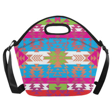 Load image into Gallery viewer, Grand Entry Neoprene Lunch Bag/Large (Model 1669) Neoprene Lunch Bag/Large (1669) e-joyer 
