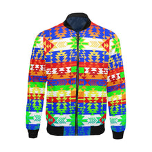 Load image into Gallery viewer, Grand Entry Traditional All Over Print Bomber Jacket for Men/Large Size (Model H19) All Over Print Bomber Jacket for Men/Large (H19) e-joyer 
