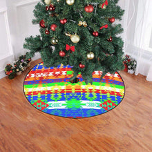 Load image into Gallery viewer, Grand Entry Traditional Christmas Tree Skirt 47&quot; x 47&quot; Christmas Tree Skirt e-joyer 
