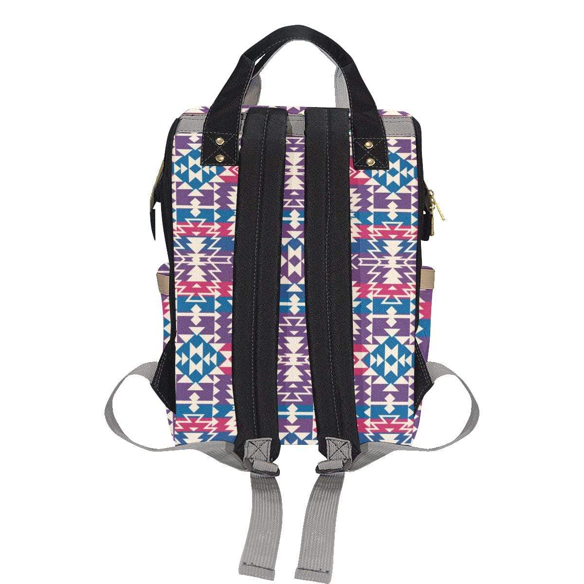 Grand Entry Women's Fancy Multi-Function Diaper Backpack (Model 1688) Diaper Backpack (1688) e-joyer 