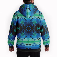 Load image into Gallery viewer, Green Star Hoodie with Face Cover 49 Dzine 
