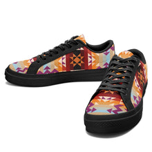 Load image into Gallery viewer, Heatwave Aapisi Low Top Canvas Shoes Black Sole aapisi Herman 
