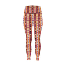 Load image into Gallery viewer, Heatwave All Over Print High-Waisted Leggings (Model L36) High-Waisted Leggings (L36) e-joyer 
