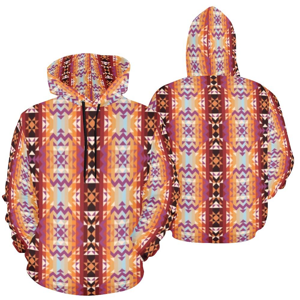 Heatwave All Over Print Hoodie for Men (USA Size) (Model H13) All Over Print Hoodie for Men (H13) e-joyer 