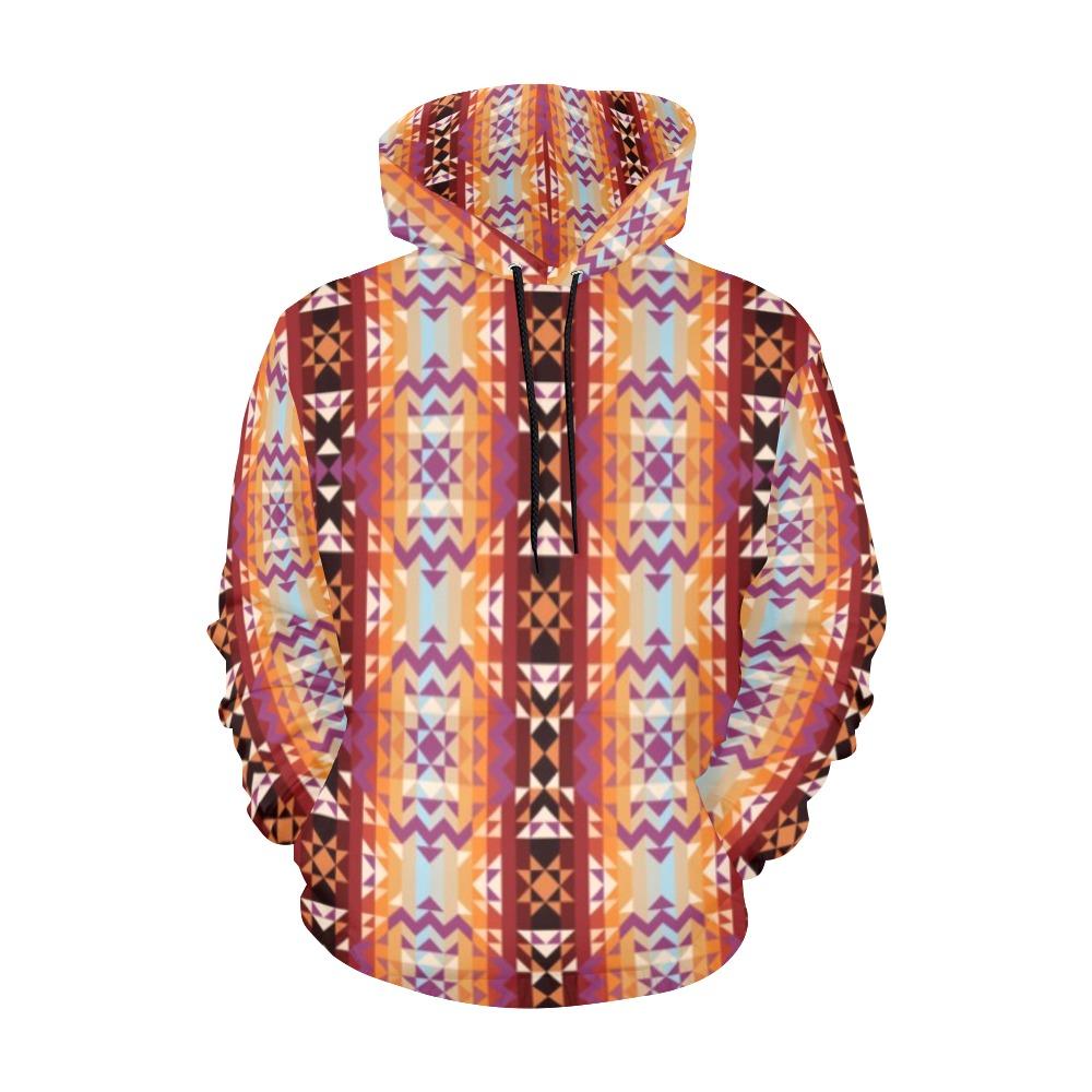 Heatwave All Over Print Hoodie for Men (USA Size) (Model H13) All Over Print Hoodie for Men (H13) e-joyer 
