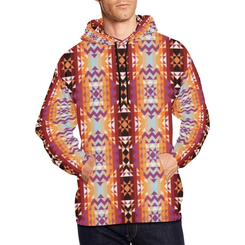 Heatwave All Over Print Hoodie for Men (USA Size) (Model H13) All Over Print Hoodie for Men (H13) e-joyer 