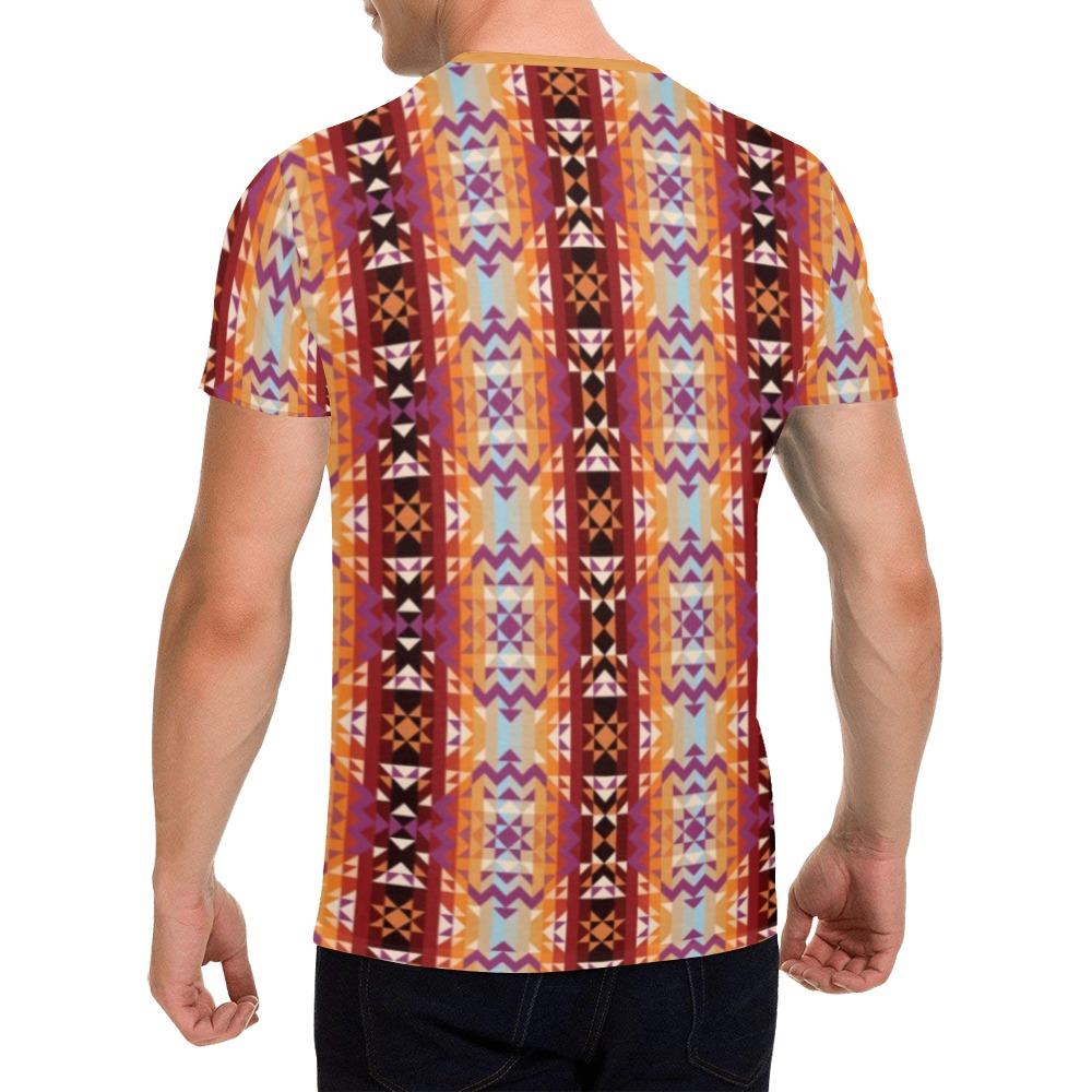 Heatwave All Over Print T-Shirt for Men (USA Size) (Model T40) All Over Print T-Shirt for Men (T40) e-joyer 