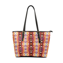 Load image into Gallery viewer, Heatwave Leather Tote Bag/Large (Model 1640) Leather Tote Bag (1640) e-joyer 
