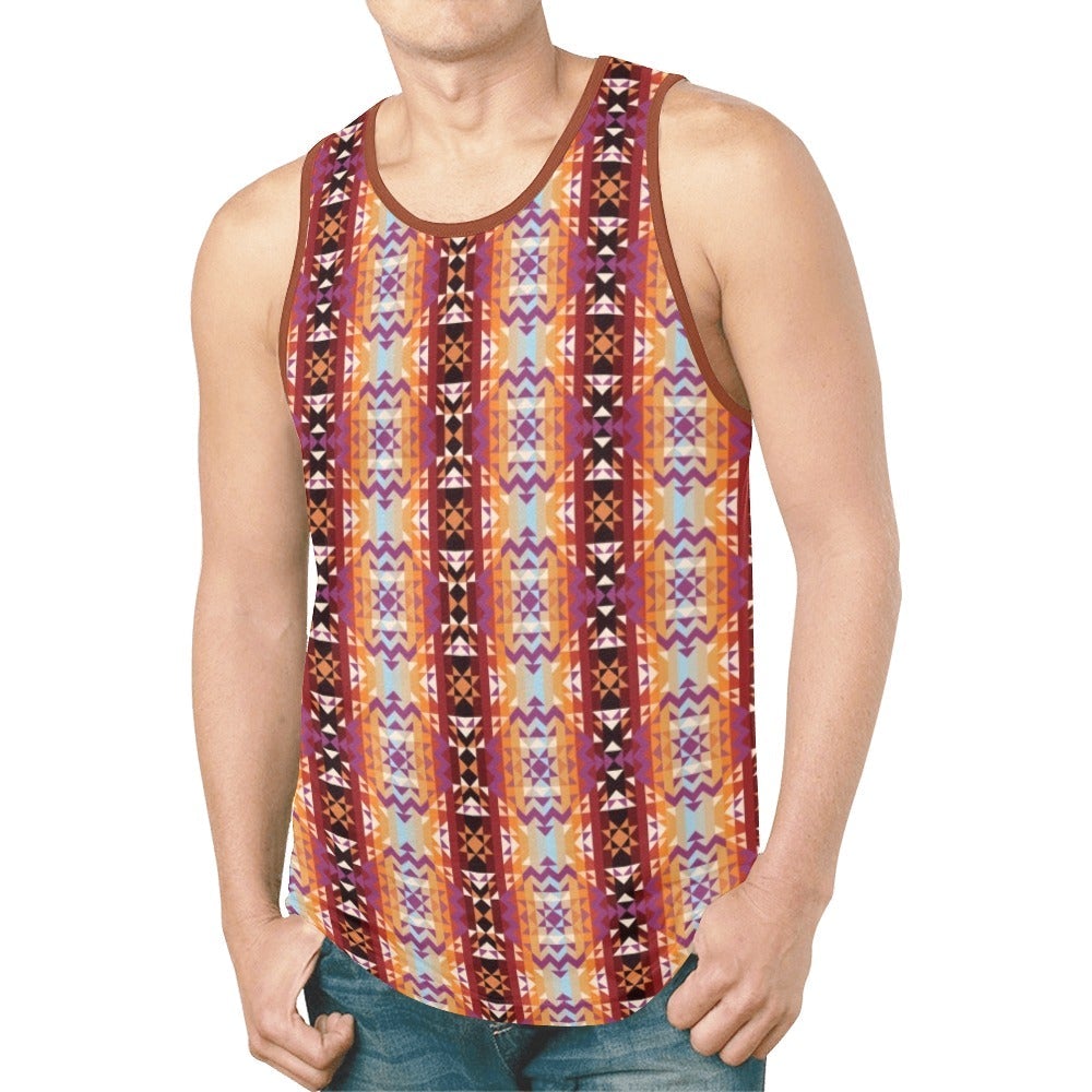 Heatwave New All Over Print Tank Top for Men (Model T46) New All Over Print Tank Top for Men (T46) e-joyer 