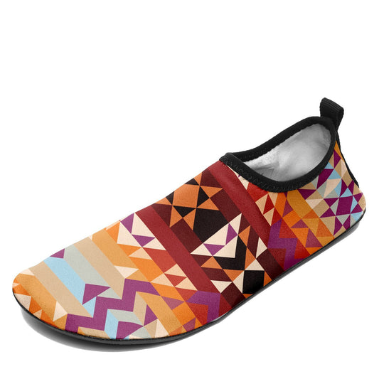 Heatwave Sockamoccs – Unisex Slip-On Shoes by 49 Dzine