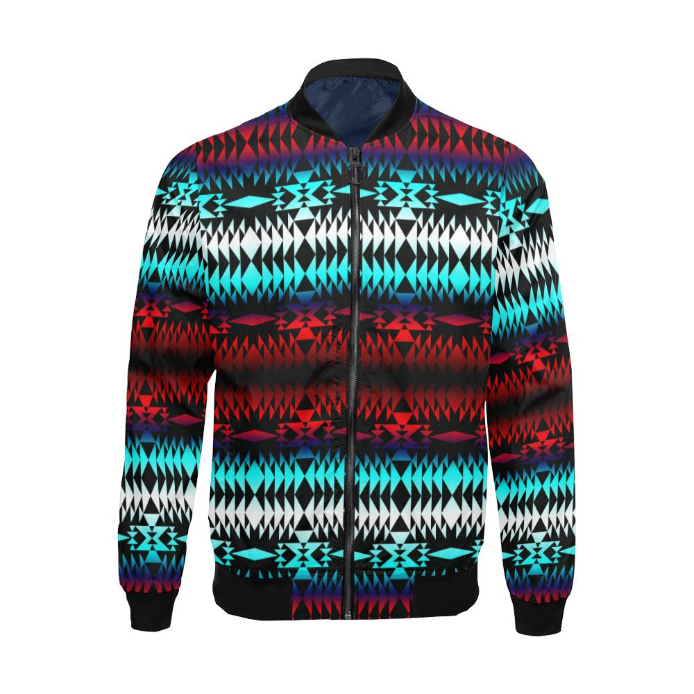 In Between Two Worlds All Over Print Bomber Jacket for Men (Model H19) All Over Print Bomber Jacket for Men (H19) e-joyer 