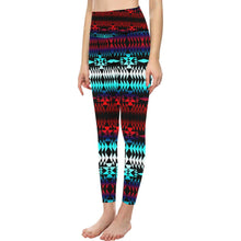 Load image into Gallery viewer, In Between Two Worlds All Over Print High-Waisted Leggings (Model L36) High-Waisted Leggings (L36) e-joyer 
