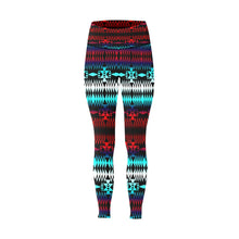 Load image into Gallery viewer, In Between Two Worlds All Over Print High-Waisted Leggings (Model L36) High-Waisted Leggings (L36) e-joyer 
