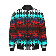 Load image into Gallery viewer, In Between Two Worlds All Over Print Quilted Bomber Jacket for Men (Model H33) All Over Print Quilted Jacket for Men (H33) e-joyer 
