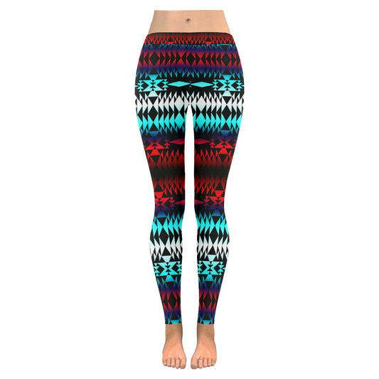 In Between Two Worlds Low Rise Leggings (Invisible Stitch) (Model L05) Low Rise Leggings (Invisible Stitch) (L05) e-joyer 