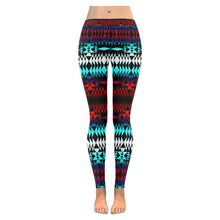 Load image into Gallery viewer, In Between Two Worlds Low Rise Leggings (Invisible Stitch) (Model L05) Low Rise Leggings (Invisible Stitch) (L05) e-joyer 
