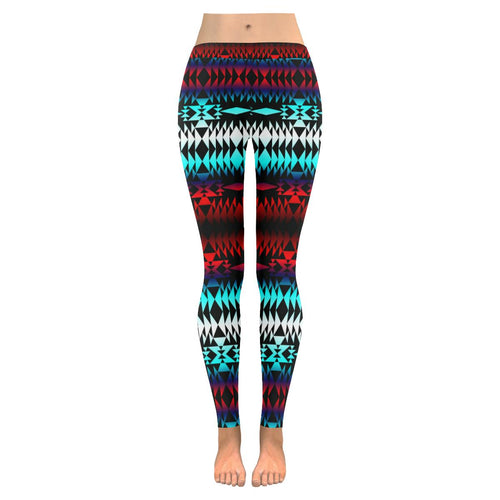 In Between Two Worlds Low Rise Leggings (Invisible Stitch) (Model L05) Low Rise Leggings (Invisible Stitch) (L05) e-joyer 