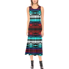 Load image into Gallery viewer, In Between Two Worlds Phaedra Sleeveless Open Fork Long Dress (Model D08) dress e-joyer 
