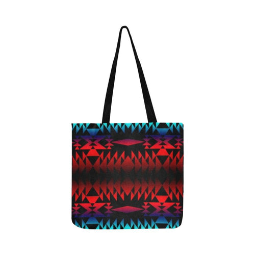 In Between Two Worlds Reusable Shopping Bag Model 1660 (Two sides) Shopping Tote Bag (1660) e-joyer 