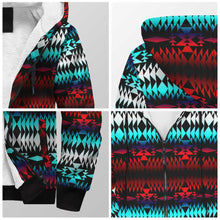 Load image into Gallery viewer, In Between Two Worlds Sherpa Hoodie 49 Dzine 
