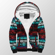 Load image into Gallery viewer, In Between Two Worlds Sherpa Hoodie 49 Dzine 
