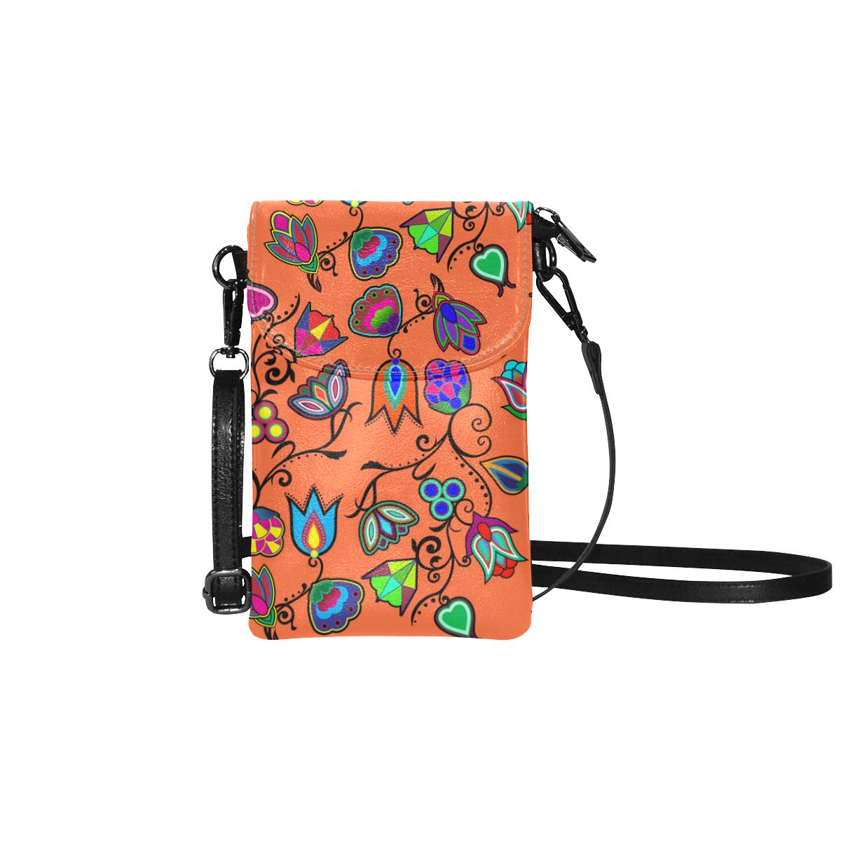 Indigenous Paisley - Sierra Small Cell Phone Purse by 49 Dzine