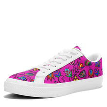 Load image into Gallery viewer, Indigenous Paisley Aapisi Low Top Canvas Shoes White Sole 49 Dzine 
