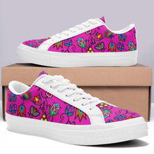 Load image into Gallery viewer, Indigenous Paisley Aapisi Low Top Canvas Shoes White Sole 49 Dzine 
