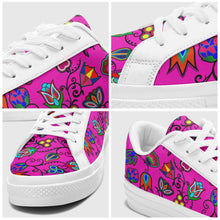 Load image into Gallery viewer, Indigenous Paisley Aapisi Low Top Canvas Shoes White Sole 49 Dzine 
