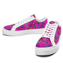 Load image into Gallery viewer, Indigenous Paisley Aapisi Low Top Canvas Shoes White Sole 49 Dzine 
