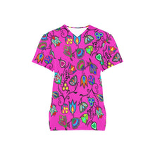 Load image into Gallery viewer, Indigenous Paisley All Over Print Scrub Top Scrub Top e-joyer 
