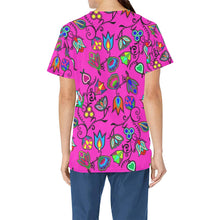 Load image into Gallery viewer, Indigenous Paisley All Over Print Scrub Top Scrub Top e-joyer 
