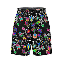 Load image into Gallery viewer, Indigenous Paisley Black Basketball Shorts 49 Dzine 
