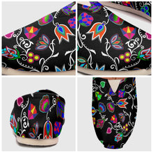 Load image into Gallery viewer, Indigenous Paisley Black Casual Unisex Slip On Shoe Herman 
