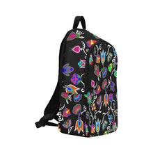 Load image into Gallery viewer, Indigenous Paisley Black Fabric Backpack for Adult (Model 1659) Casual Backpack for Adult (1659) e-joyer 
