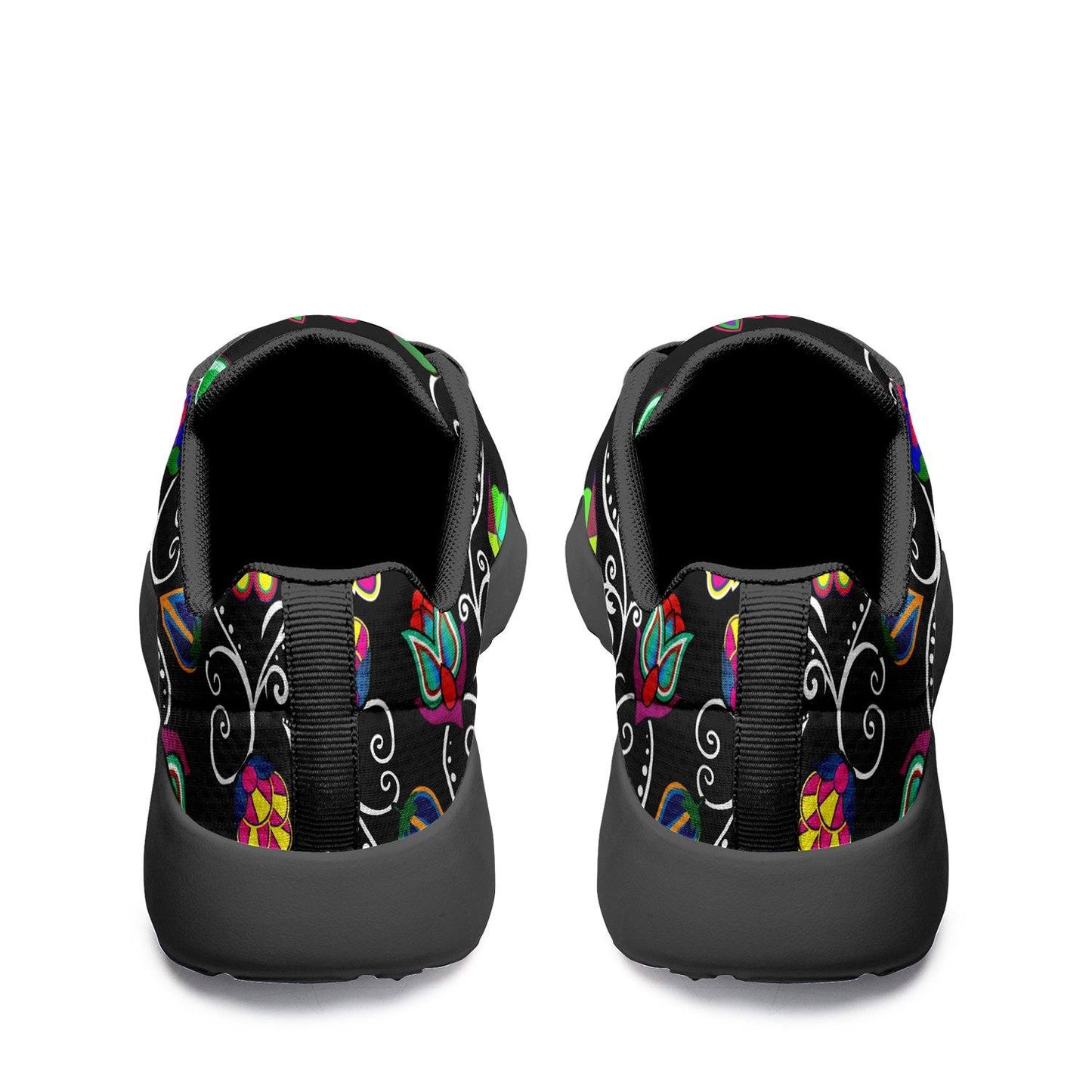 Indigenous Paisley Black Ikkaayi Sport Sneakers 49 Dzine 