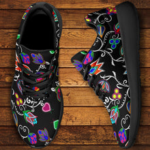 Load image into Gallery viewer, Indigenous Paisley Black Ikkaayi Sport Sneakers 49 Dzine 
