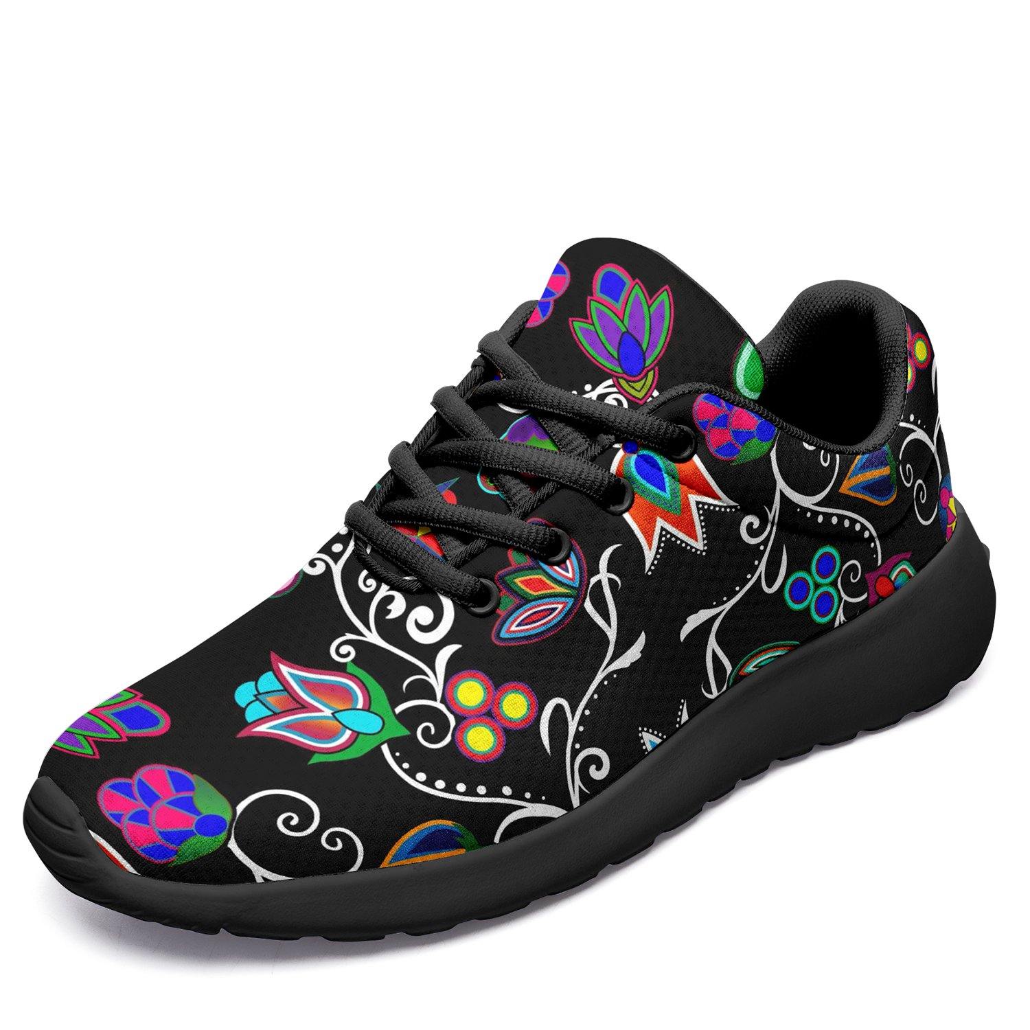 Indigenous Paisley Black Ikkaayi Sport Sneakers 49 Dzine 