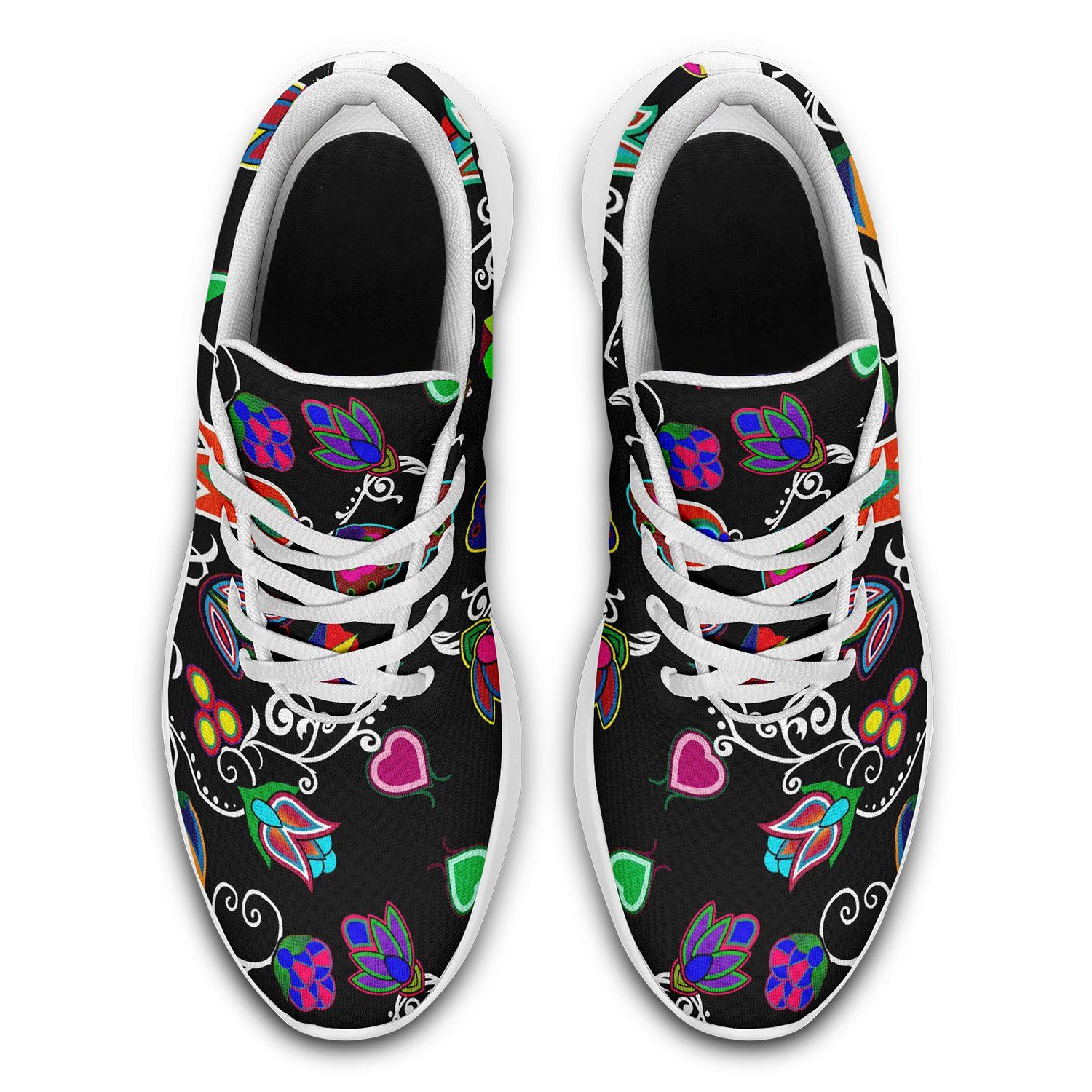 Indigenous Paisley Black Ikkaayi Sport Sneakers 49 Dzine 