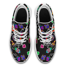 Load image into Gallery viewer, Indigenous Paisley Black Ikkaayi Sport Sneakers 49 Dzine 
