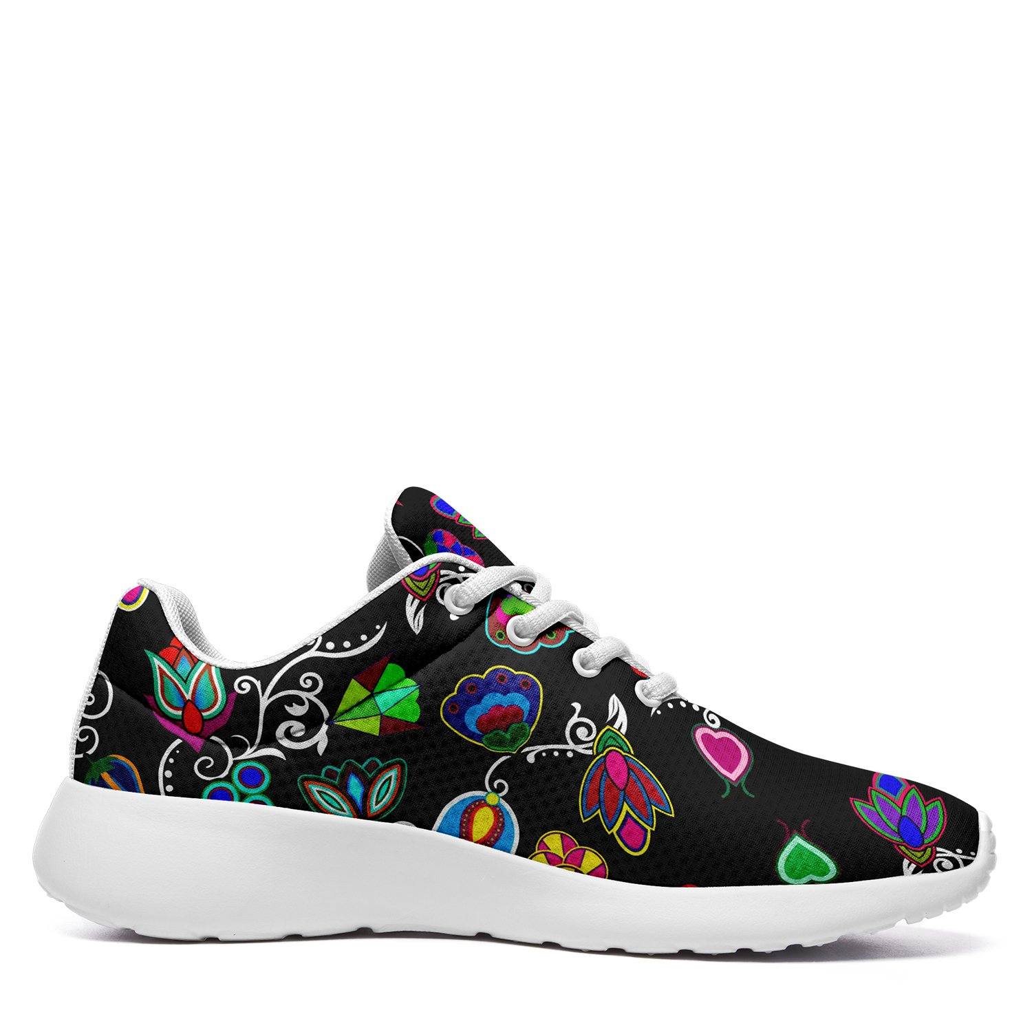 Indigenous Paisley Black Ikkaayi Sport Sneakers 49 Dzine 