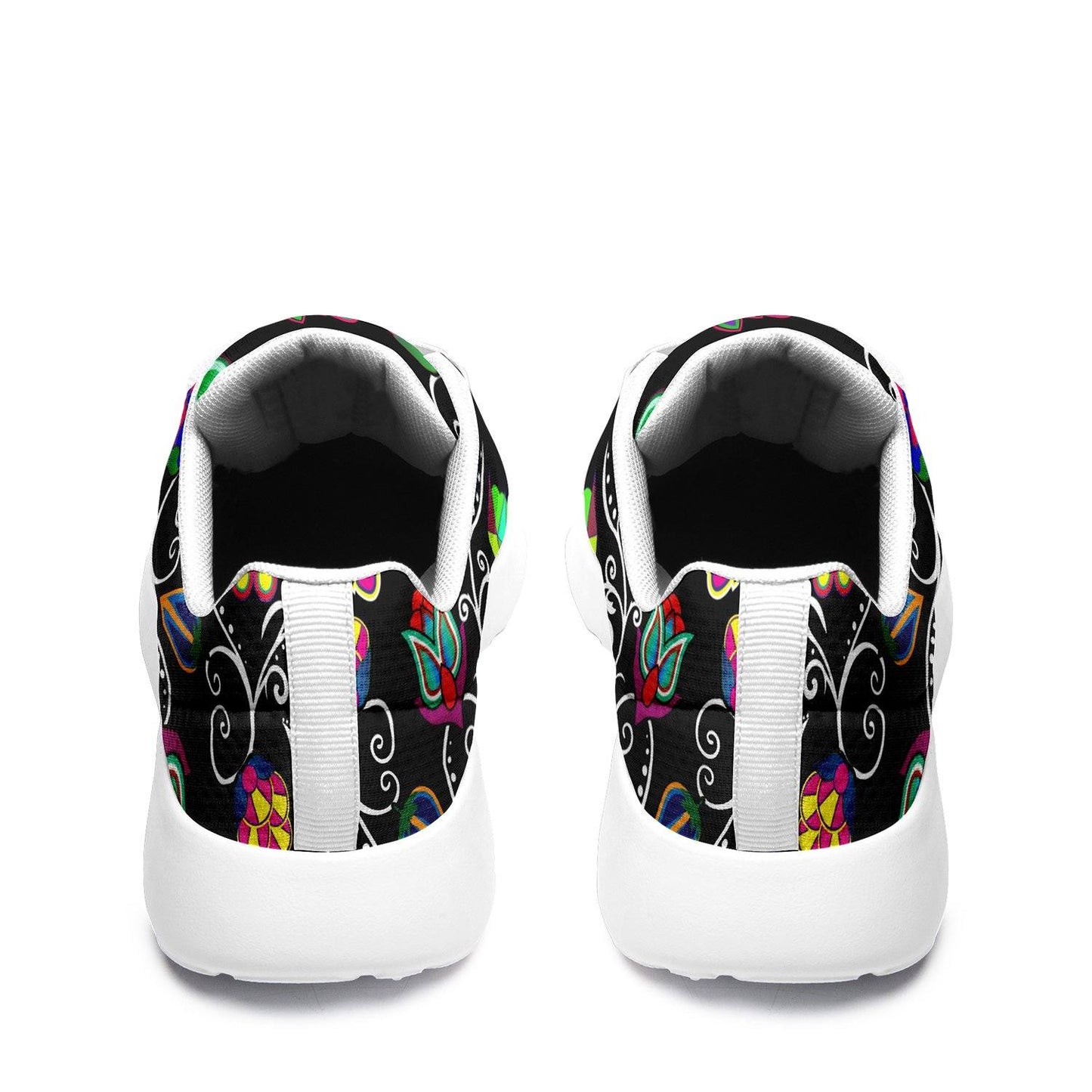 Indigenous Paisley Black Ikkaayi Sport Sneakers 49 Dzine 