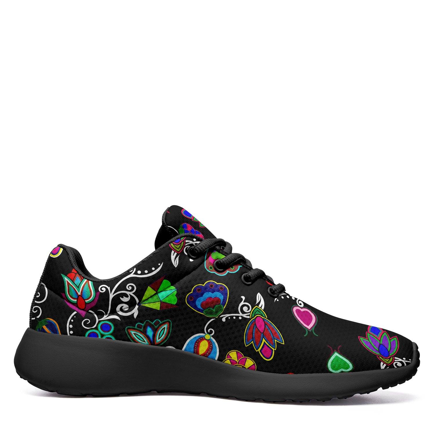 Indigenous Paisley Black Ikkaayi Sport Sneakers 49 Dzine 