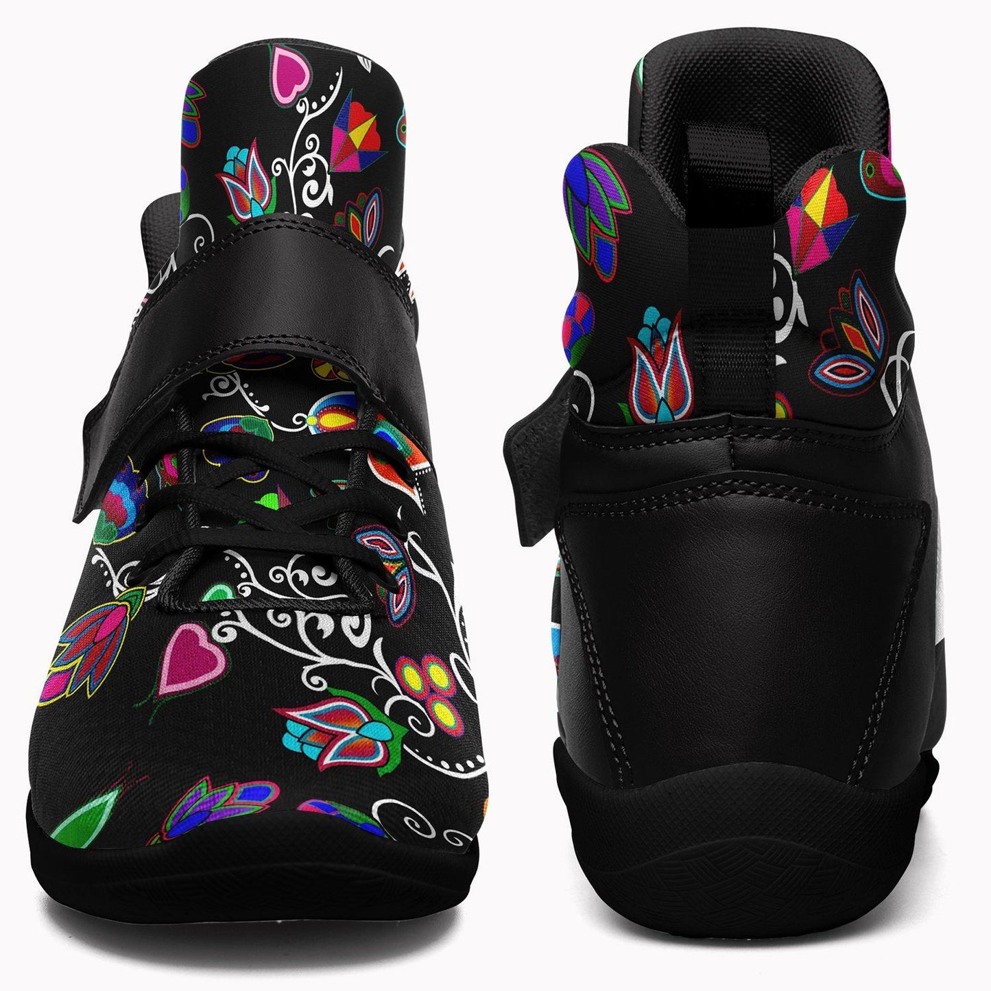 Indigenous Paisley Black Ipottaa Basketball / Sport High Top Shoes 49 Dzine 