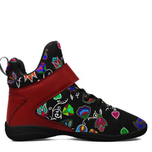 Load image into Gallery viewer, Indigenous Paisley Black Ipottaa Basketball / Sport High Top Shoes 49 Dzine 
