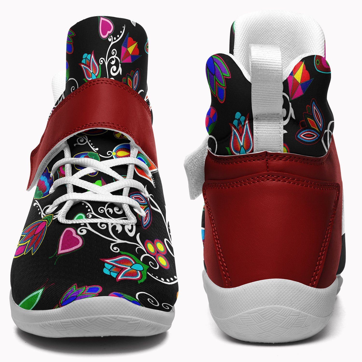 Indigenous Paisley Black Ipottaa Basketball / Sport High Top Shoes 49 Dzine 