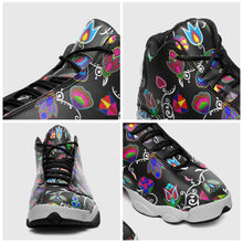 Load image into Gallery viewer, Indigenous Paisley - Black Isstsokini Athletic Shoes Herman 
