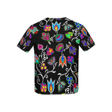 Load image into Gallery viewer, Indigenous Paisley - Black Kids&#39; All Over Print T-shirt (USA Size) (Model T40) All Over Print T-shirt for Kid (T40) e-joyer 
