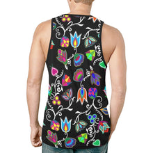 Load image into Gallery viewer, Indigenous Paisley Black New All Over Print Tank Top for Men (Model T46) New All Over Print Tank Top for Men (T46) e-joyer 
