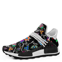 Load image into Gallery viewer, Indigenous Paisley Black Okaki Sneakers Shoes 49 Dzine 
